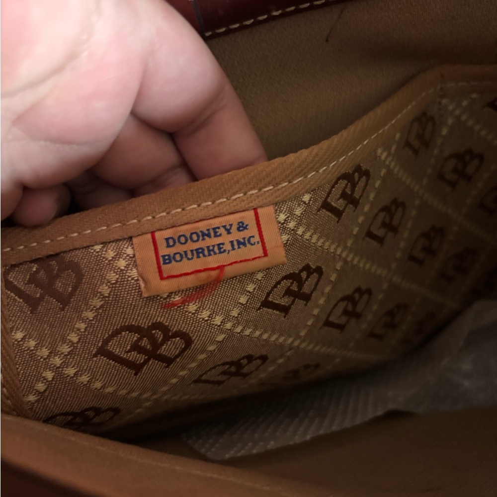 Dooney & Bourke Brown Monogram Bag